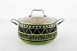 8PCS Belly-shaped Aluminum Cookware Set