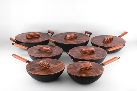 Carbon Steel Nitriding Wok