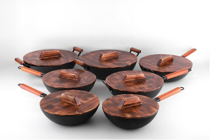 Carbon Steel Nitriding Wok