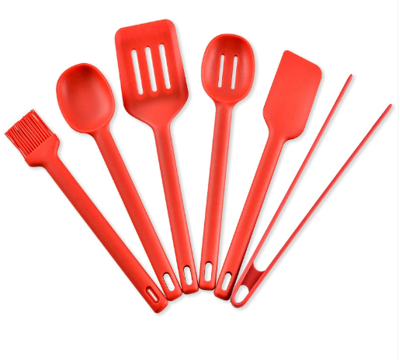 6 pieces Silicone Utensil Set