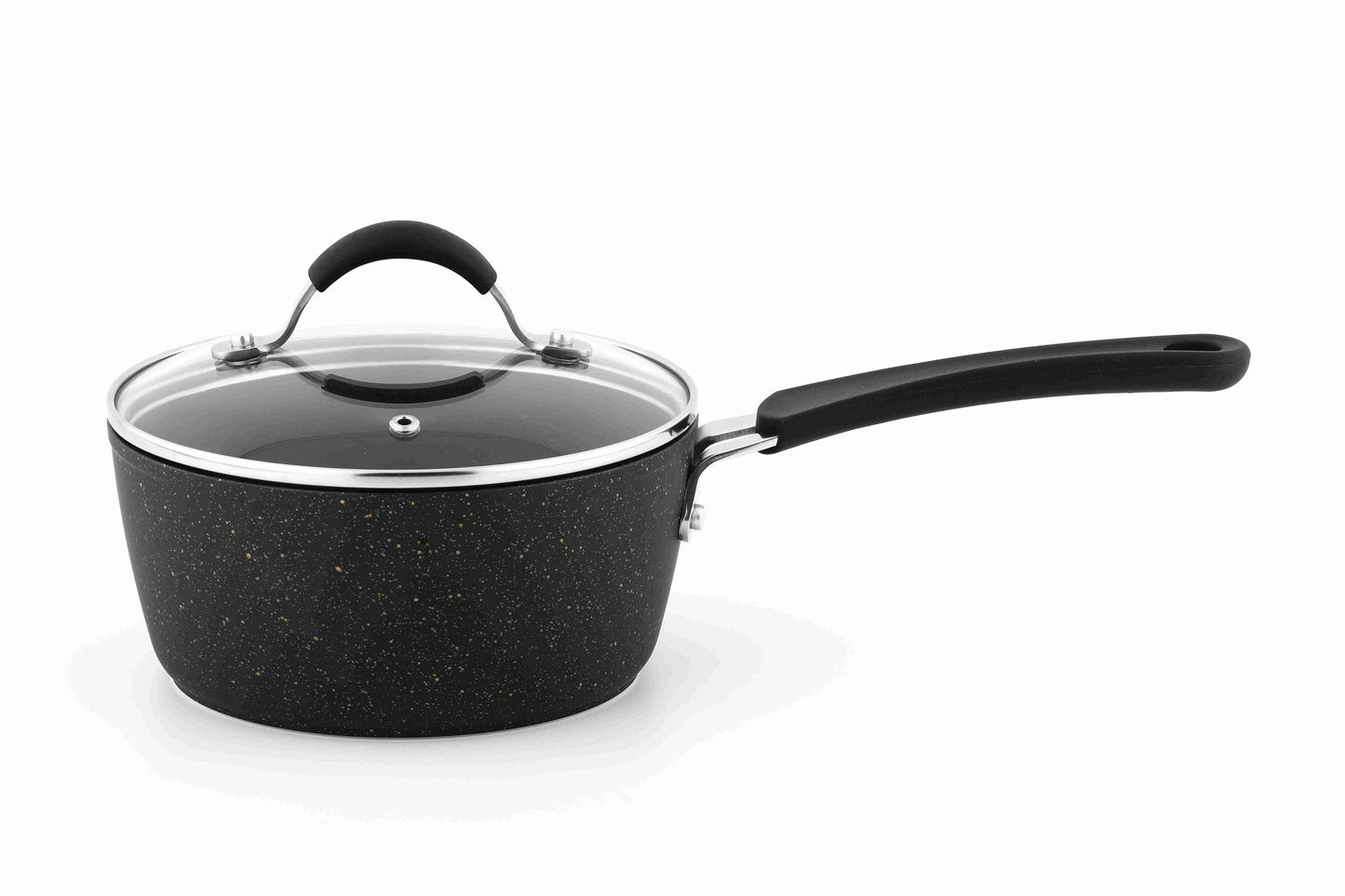Pro Series Non Stick Cookware, 18 cm Sauce pan with lid