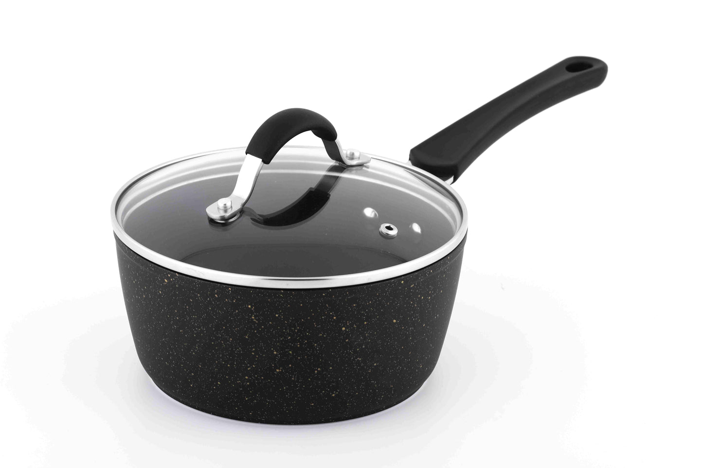 Pro Series Non Stick Cookware, 18 cm Sauce pan with lid