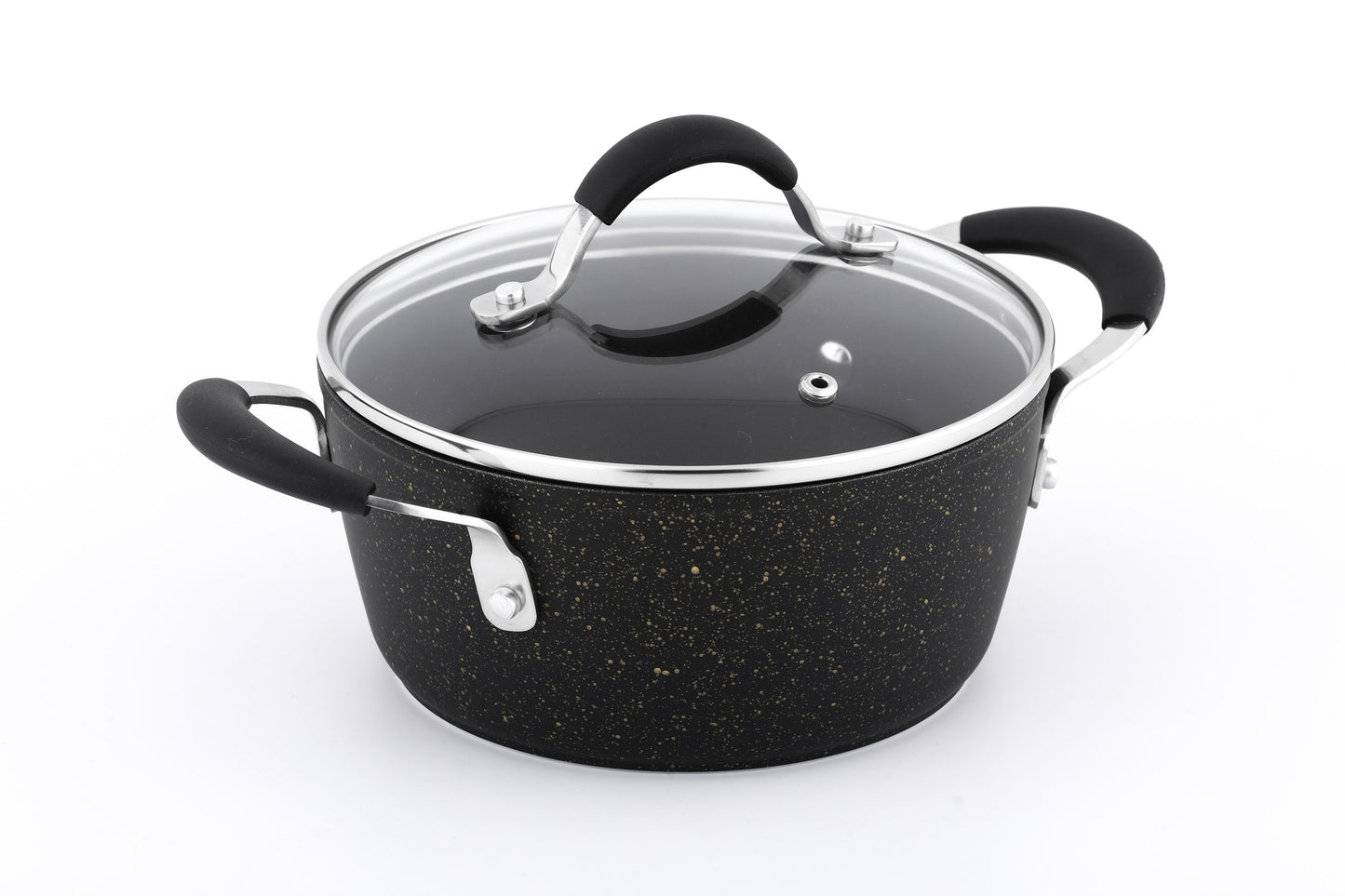 Pro Series Non Stick Cookware, 18cm, 20cm, 24cm Dutch oven with lid