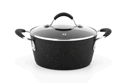 Pro Series Non Stick Cookware, 18cm, 20cm, 24cm Dutch oven with lid