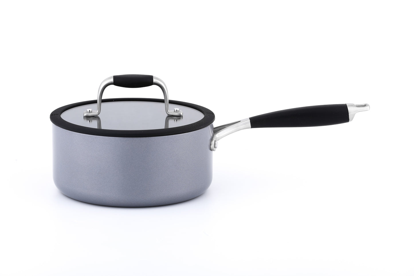 Prestige Series Non Stick Ceramic Cookware, 2QT, 18 cm Sauce Pan with Lid