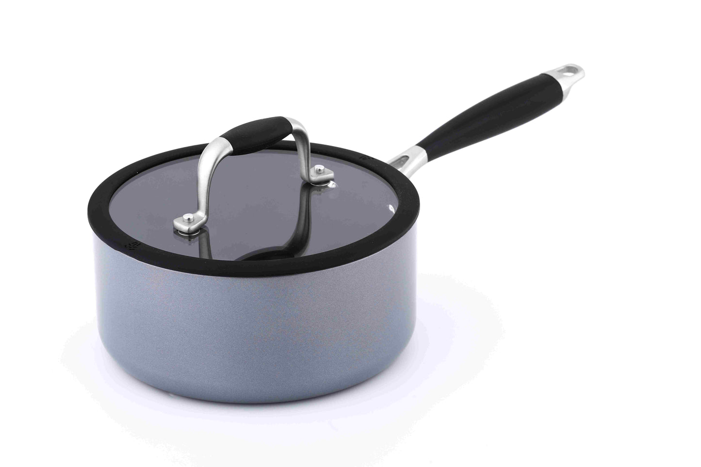 Prestige Series Non Stick Ceramic Cookware, 2QT, 18 cm Sauce Pan with Lid