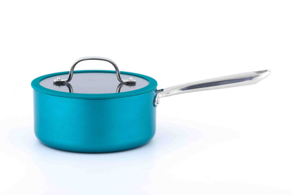 Excellent Series  Non Stick Ceramic Cookware, 2QT, 18 cm Sauce Pan with Lid