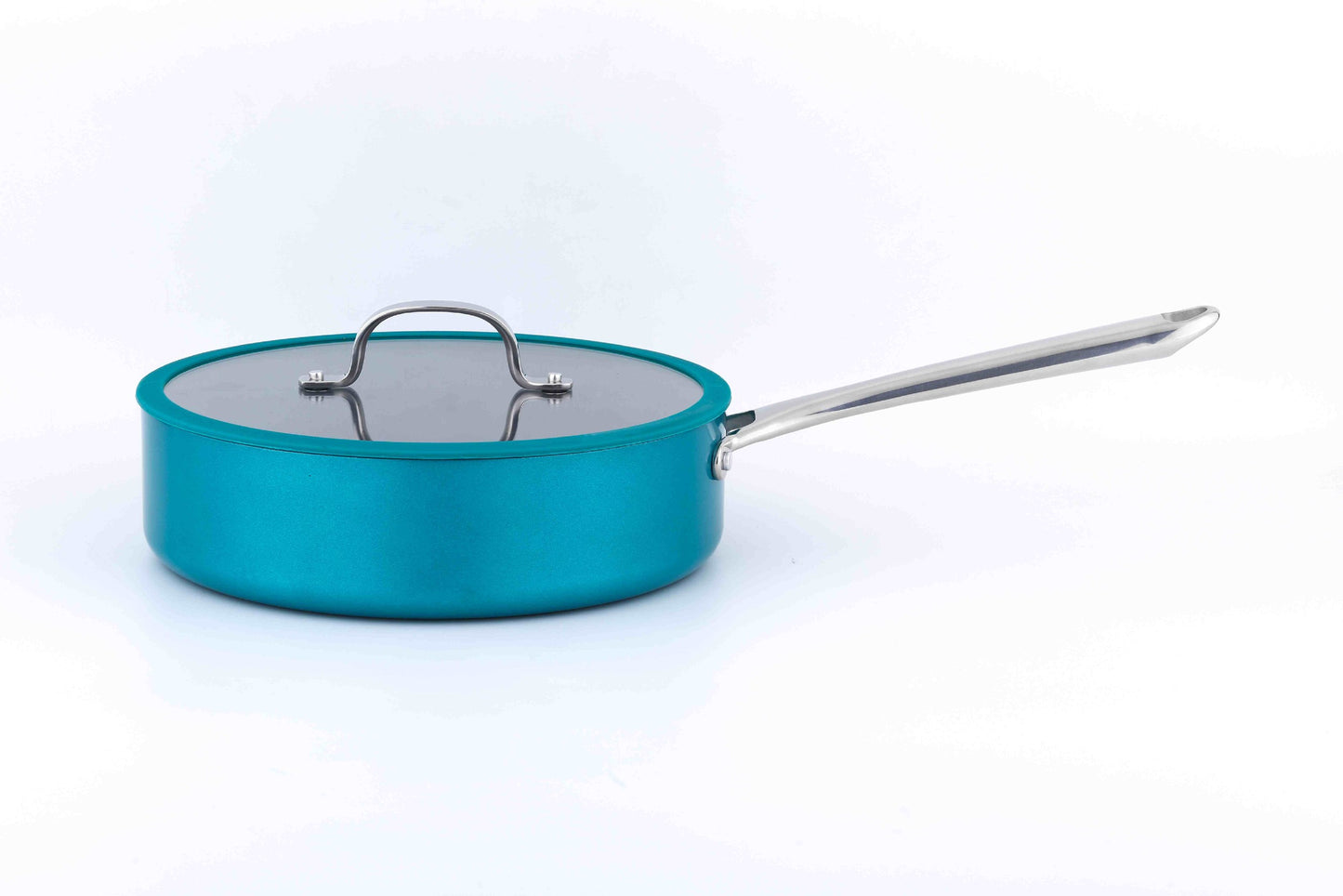 Excellent Series Non Stick Cookware, 4QT, 26cm Saute pan with Glass Lid